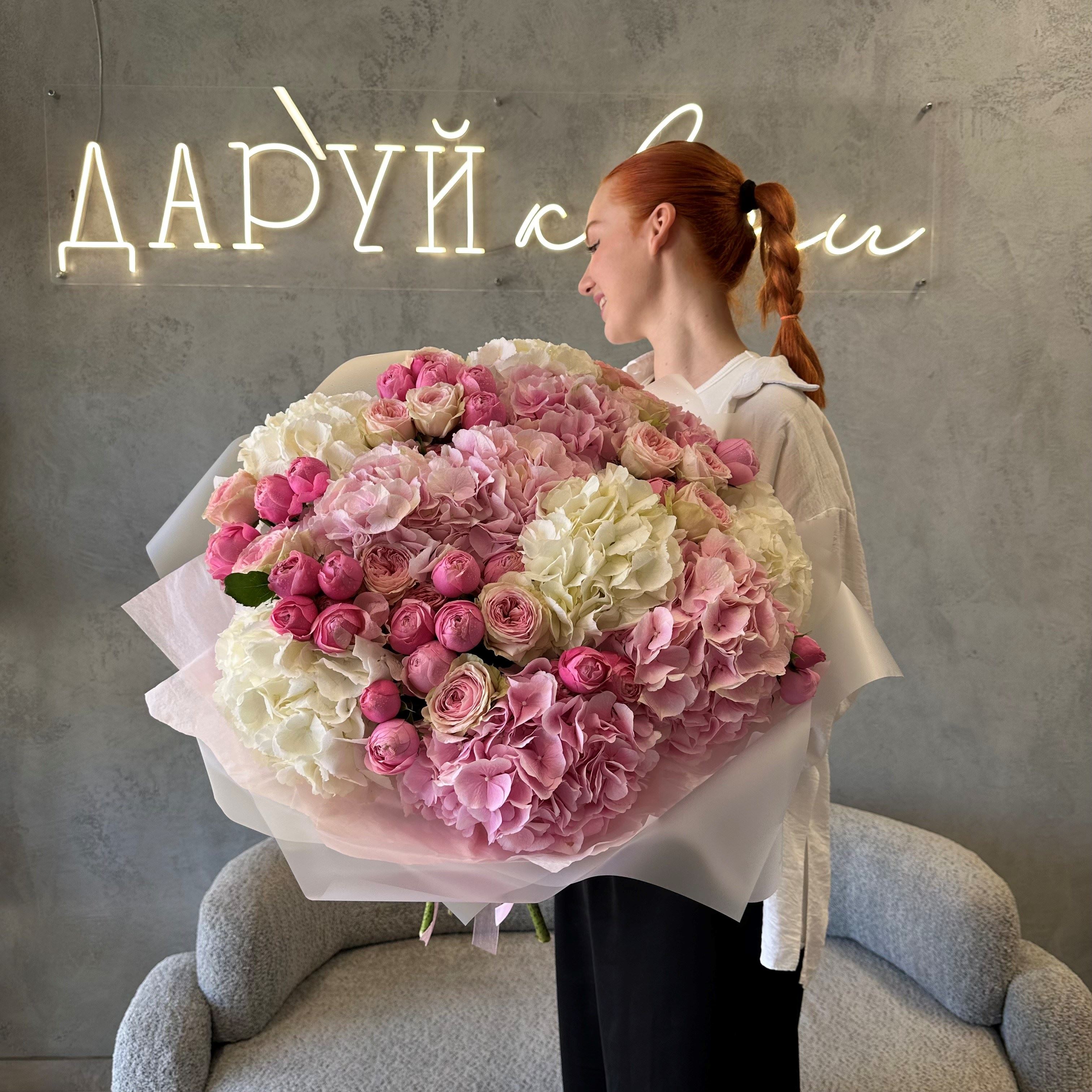Неймовірний ніжний букет-гігант